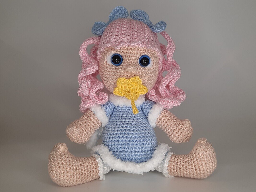 Die Schnullerbande - Heidemarie das Engelchen - Amigurumi Häkelanleitung