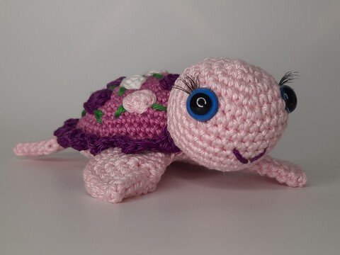 Schildkröte Rosalie - Amigurumi Häkelanleitung