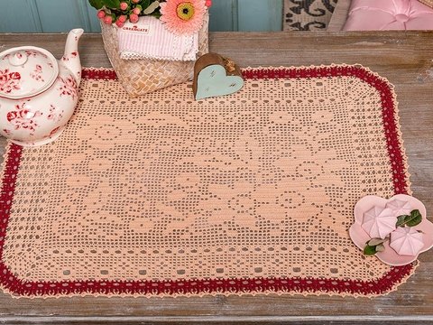 Deckchen Blumen-Arrangement