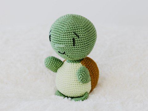 Häkelanleitung Amigurumi Schildkröte Simon