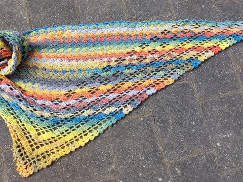 Häkelanleitung Dreieckstuch Frieda