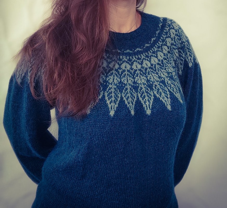 Rundpassenpullover Herbststurm - Bild 10