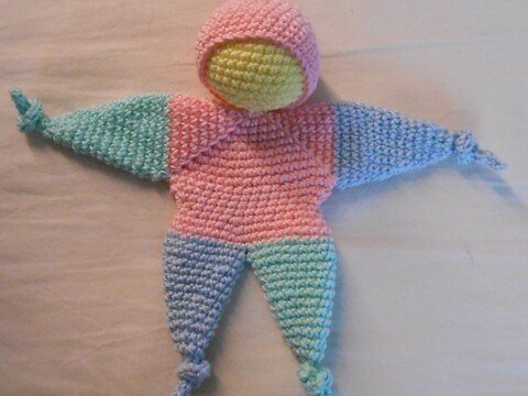 Amigurumi "Knubbellienchen, gehäkelt"