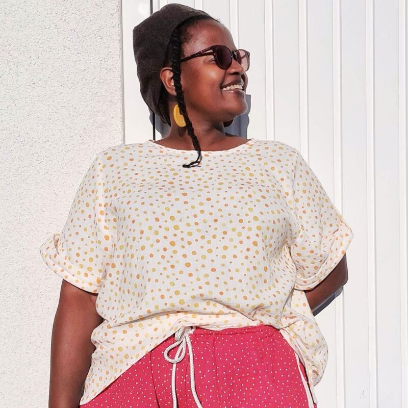 T-Shirt Celestine Größe 34-54 Nähanleitung + Schnittmuster - Bild 6