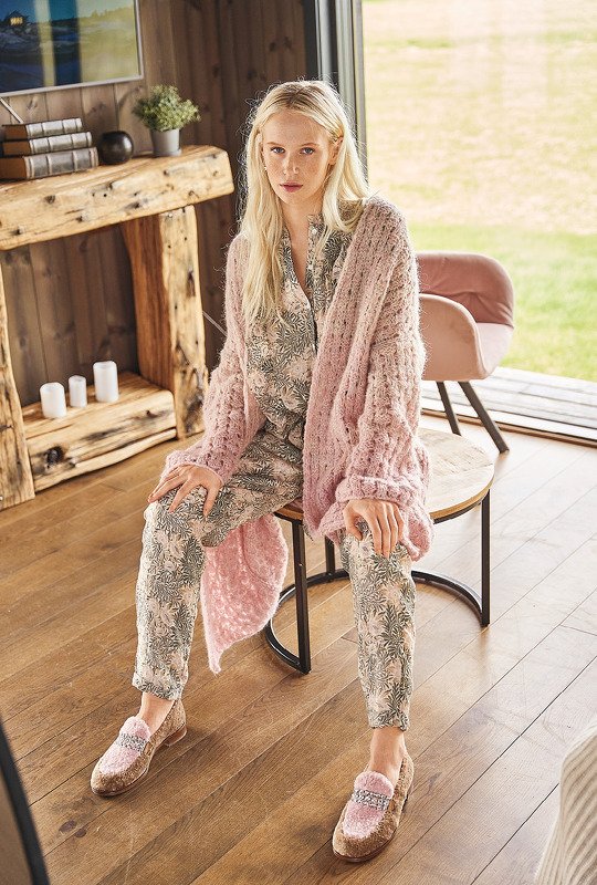 Longjacke im Strukturmuster - Bild 7