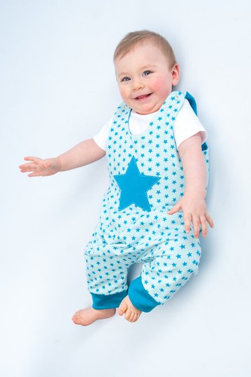 Baby Outfit ALBERTO Overall Jacket Hat PDF Pattern 1m–3y