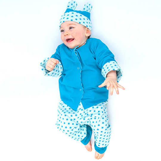 Baby Outfit ALBERTO Overall Jacket Hat PDF Pattern 1m–3y