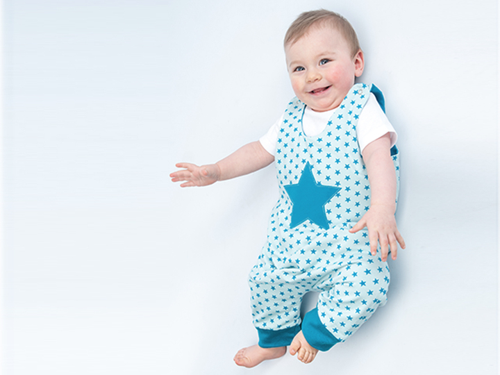 Baby-Set ALBERTO Overall Jacke Mütze PDF-Schnittmuster 56/62–92/98