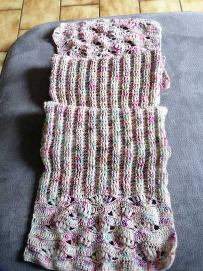 no 4 - Häkelanleitung für einen kuschelig dicken Winterschal