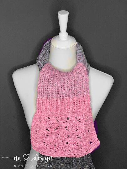 no 4 - Häkelanleitung für einen kuschelig dicken Winterschal