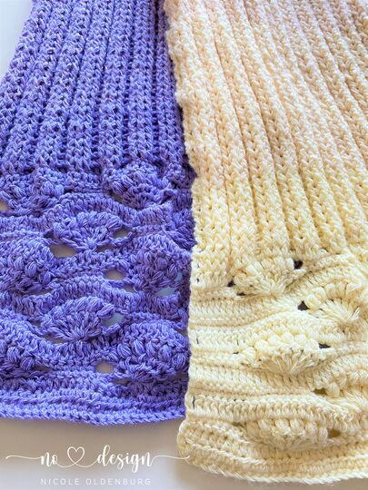 no 4 - Häkelanleitung für einen kuschelig dicken Winterschal