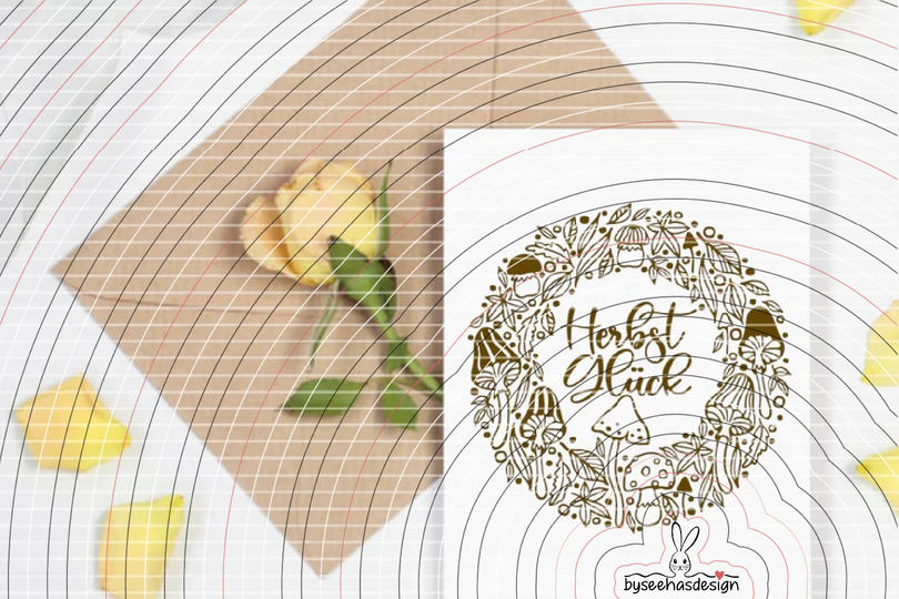 Kranz Herbst Glück Plotterdatei SVG DXF