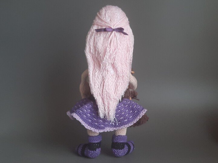 Halloween Hexe Natascha Häkelanleitung PDF Amigurumi Herbst