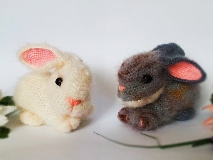 Hasen. Häkelanleitung