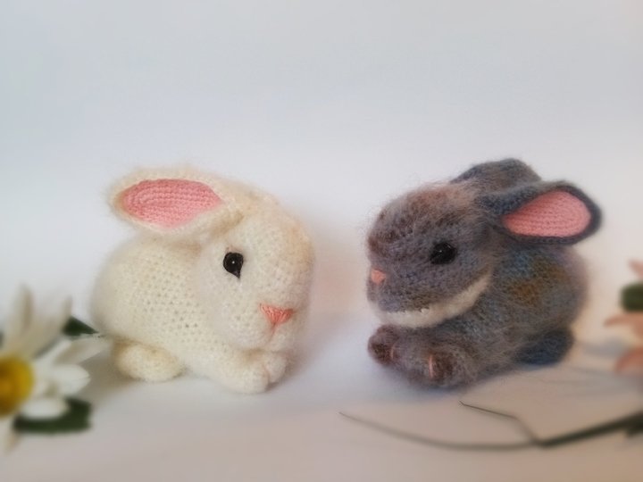 Hasen. Häkelanleitung