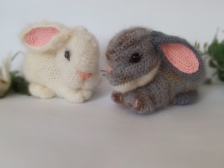 Hasen. Häkelanleitung