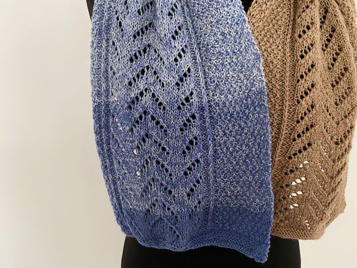 Strickanleitung - Schal "Meeresbrise"