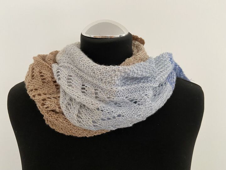 Strickanleitung - Schal "Meeresbrise"