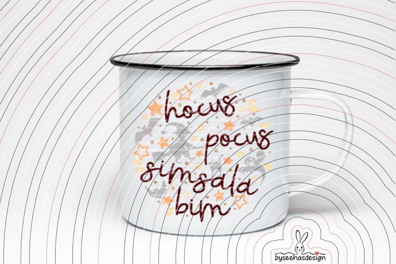 Hocus Pocus Plotterdatei SVG DXF