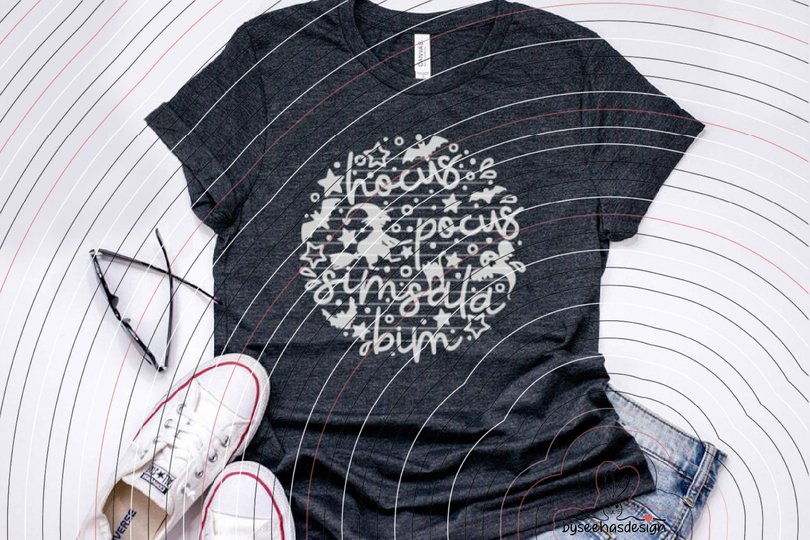 Hocus Pocus Plotterdatei SVG DXF