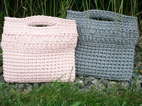 Handtasche im Shopper-Style "Emilia" Häkelanleitung