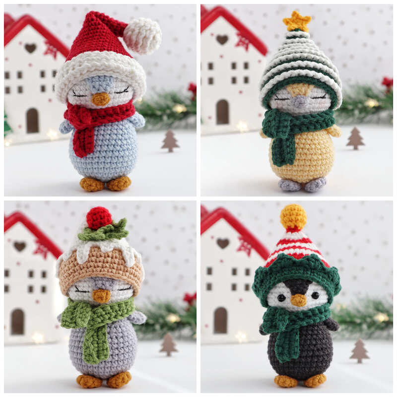 Christmas baby penguins crochet pattern - Image 10