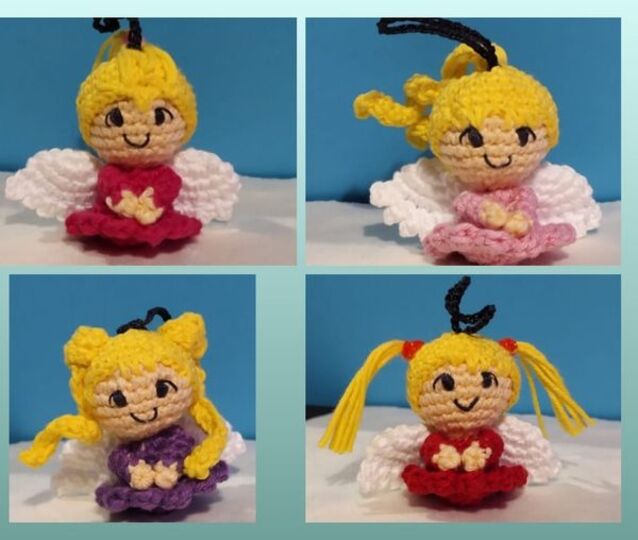 Häkelanleitung - Mini Mini Engelchen