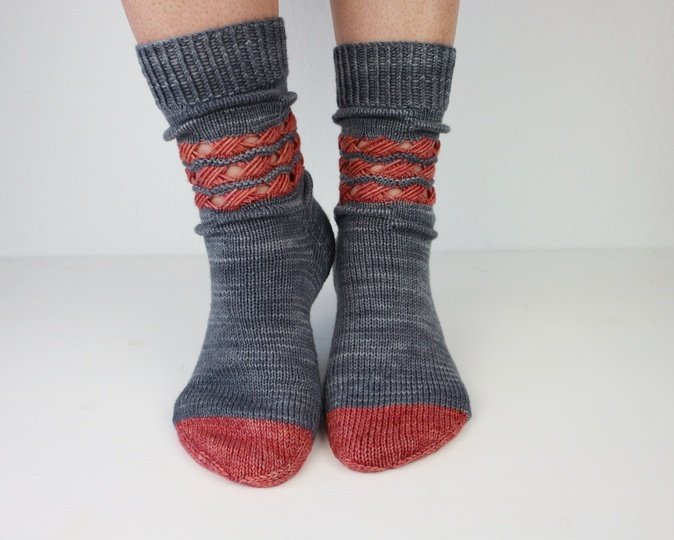 Strickanleitung Socken "Mrs Smith"