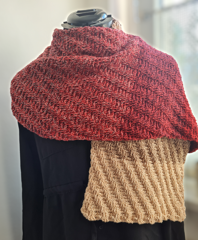 Loop/Schal *Stripes* Häkelanleitung