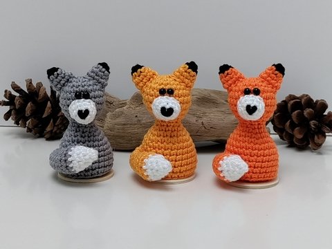 Häkelanleitung Mini-Fuchs Ferris