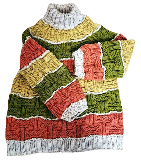 KAL Kuscheliger Rundpasse Oversize Pullover Sylt