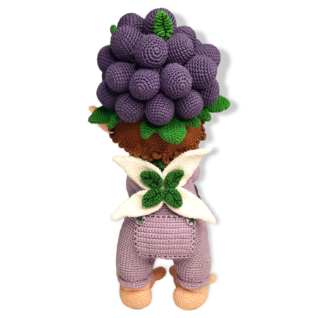 Crochet Pattern " The  Grapes Elf "