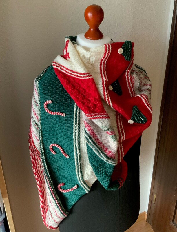 God Jul - Weihnachtstuch