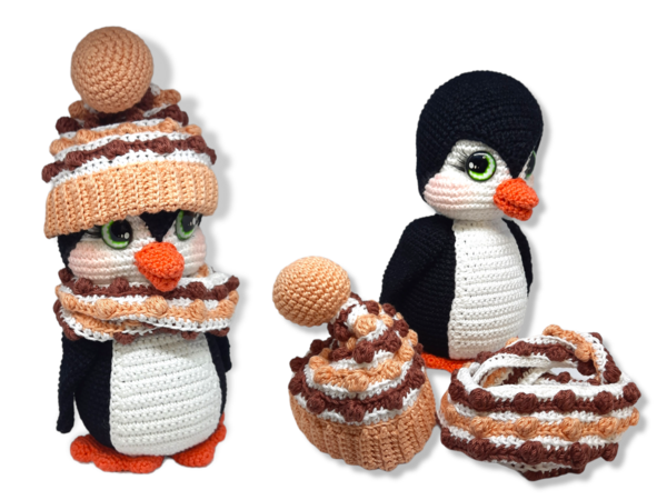 Crochet Pattern " Happy Freddy" the Penguin