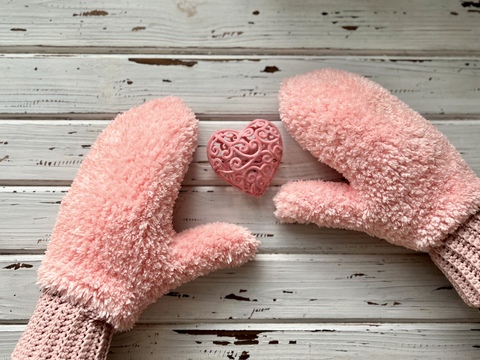 Mittens crochet pattern PDF and video tutorial