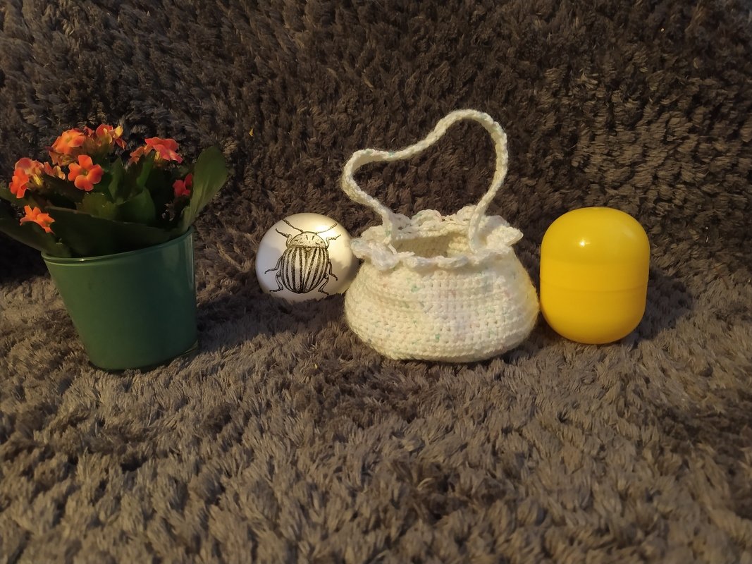 Korb, Körbchen für Ostern, Tasche für Kinder