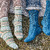 Damen- und Herrensocken