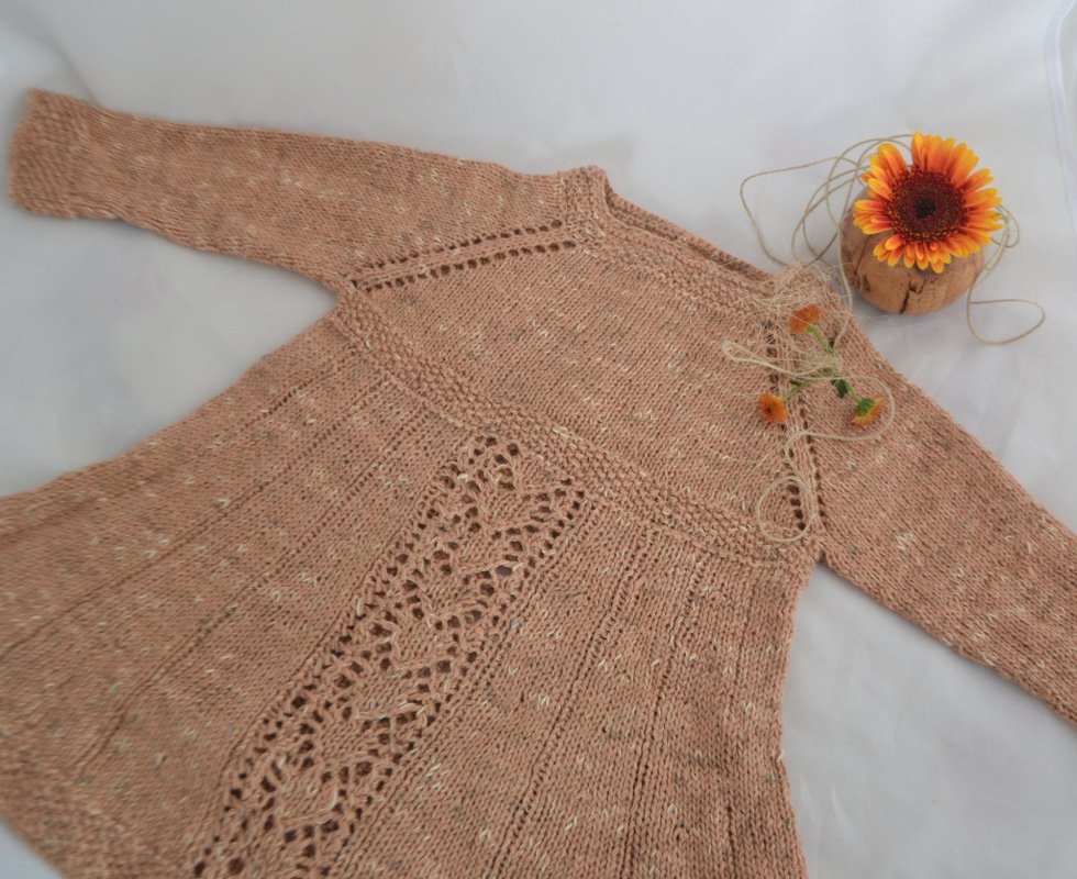 Kinder Kleid * Mädchen * 3 Größen * Strickanleitung