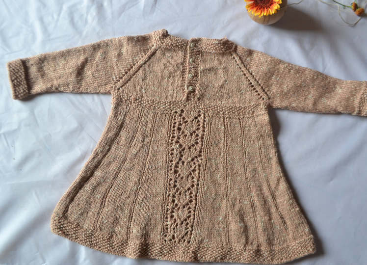 Kinder Kleid * Mädchen * 3 Größen * Strickanleitung