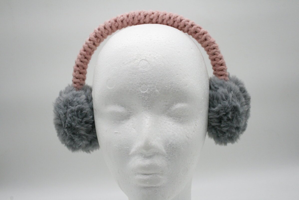 Ohrenwärmer, Ohrenschützer "Denise" Häkelanleitung PDF