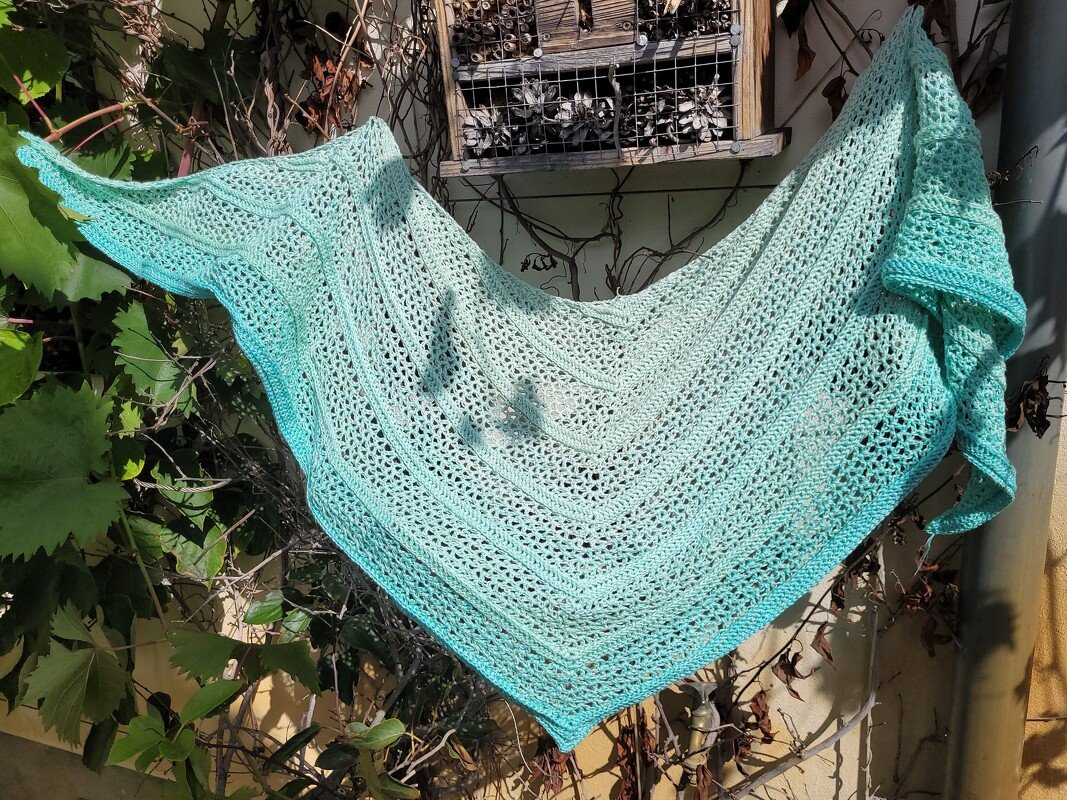 Mad Vienna - flaches Dreieckstuch *anfängertauglich* - Crochet