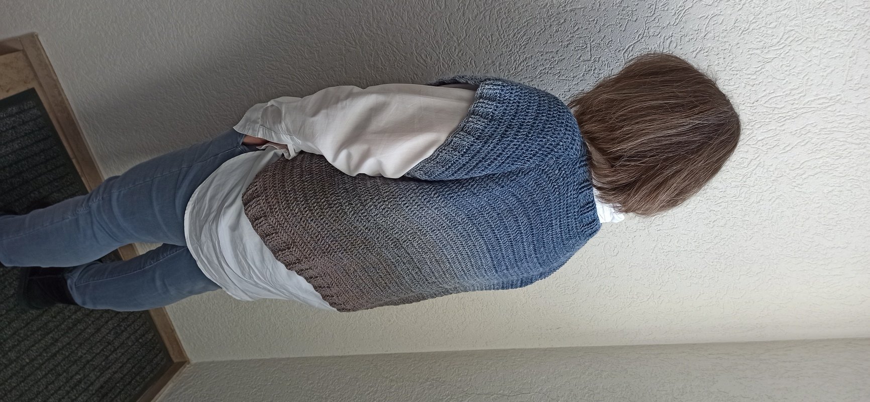 Häkelanleitung Pullunder „blauw liefde“ - Bild 6