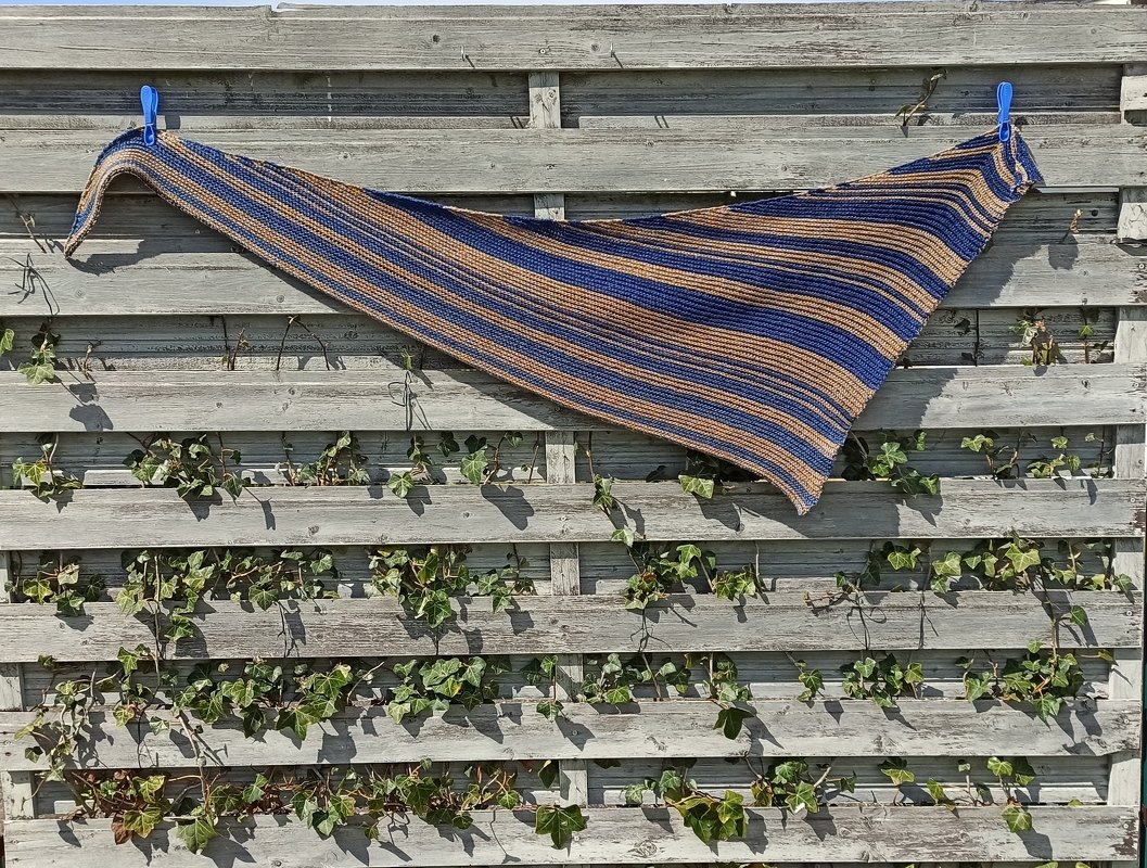 Häkelanleitung Tuch „dobbelen“ - Bild 7