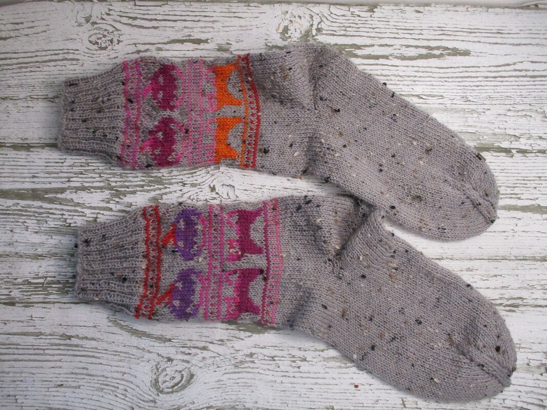 Stricksocken Halloween - Bild 8