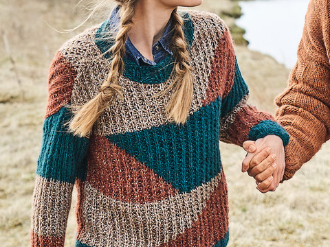 Pulli mit grafischem Design