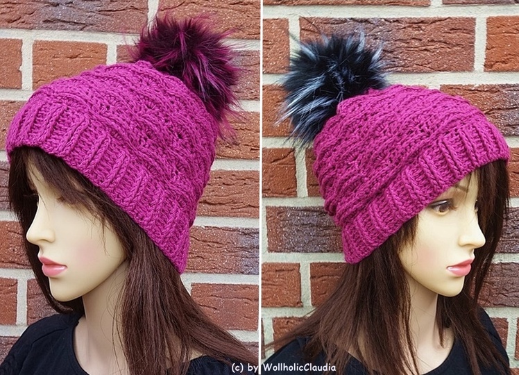 Häkelanleitung Set "Swing" 3-teilig Mütze + Schalkragen + Handstulpen