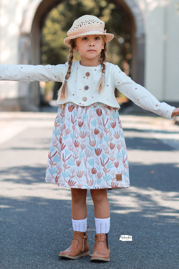 Curved Crop Top inkl. Unterkleid Beamer Version Gr. 86 - 164