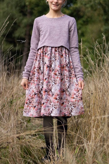 Curved Crop Top inkl. Unterkleid Beamer Version Gr. 86 - 164