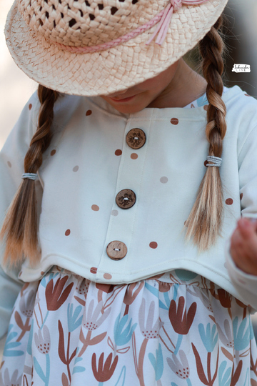 Curved Crop Top inkl. Unterkleid Beamer Version Gr. 86 - 164