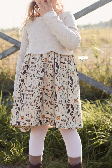 Curved Crop Top inkl. Unterkleid Beamer Version Gr. 86 - 164